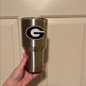 UGA GEORGIA Insulated stainless cup and lid